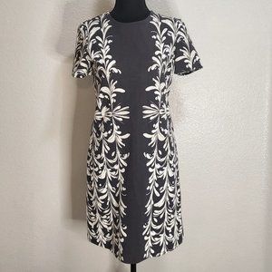 Tory Burch Symphony Brushstroke Dress Size S